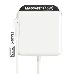 Apple 45W MagSafe 1 Wall Adapter (L-Style) (OEM Grade A/B, Bulk Packaging)