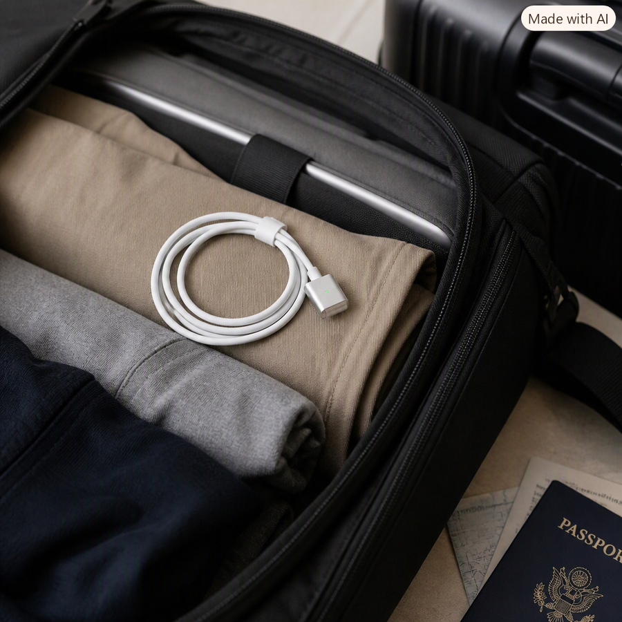 Cable packed for the journey
